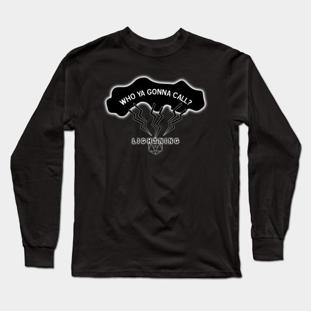 Call Lightning Long Sleeve T-Shirt by Aethyrworlds